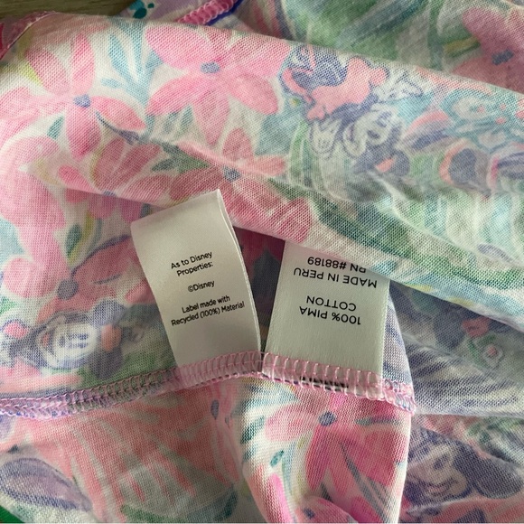 NWT Lilly Pulitzer Disney Parks Minnie Mouse and Daisy Duck V Neck Lorina Dress - Picture 5 of 6